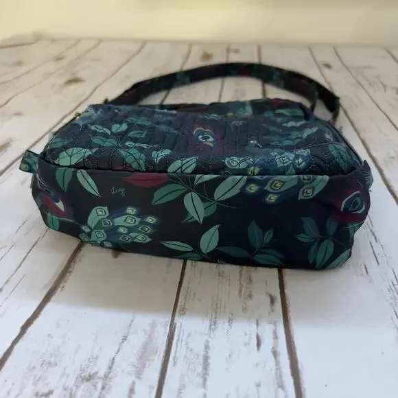 Lug Crossbody Ranger Crossbody Bag with Peacock Feather Print - Picture 5 of 11